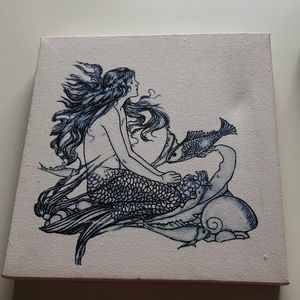 Mermaid wall decor